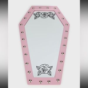 Dolls Kill | Pink Dead N' Buried Mirror